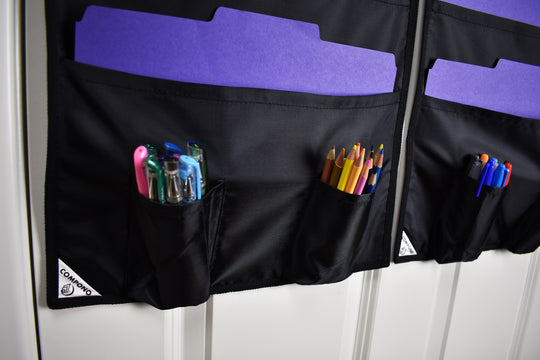 COMPONO Pocket Chart with Vinyl Cover school organizer