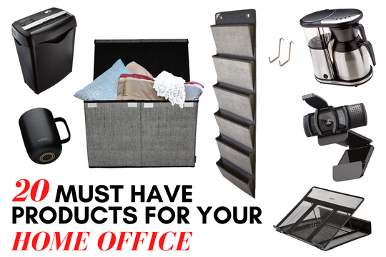 20 Must Have Products for Your Work From Home Office