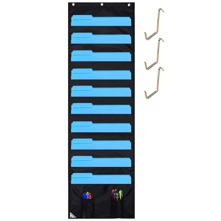 COMPONO Wall Storage Pocket Chart File Organizer