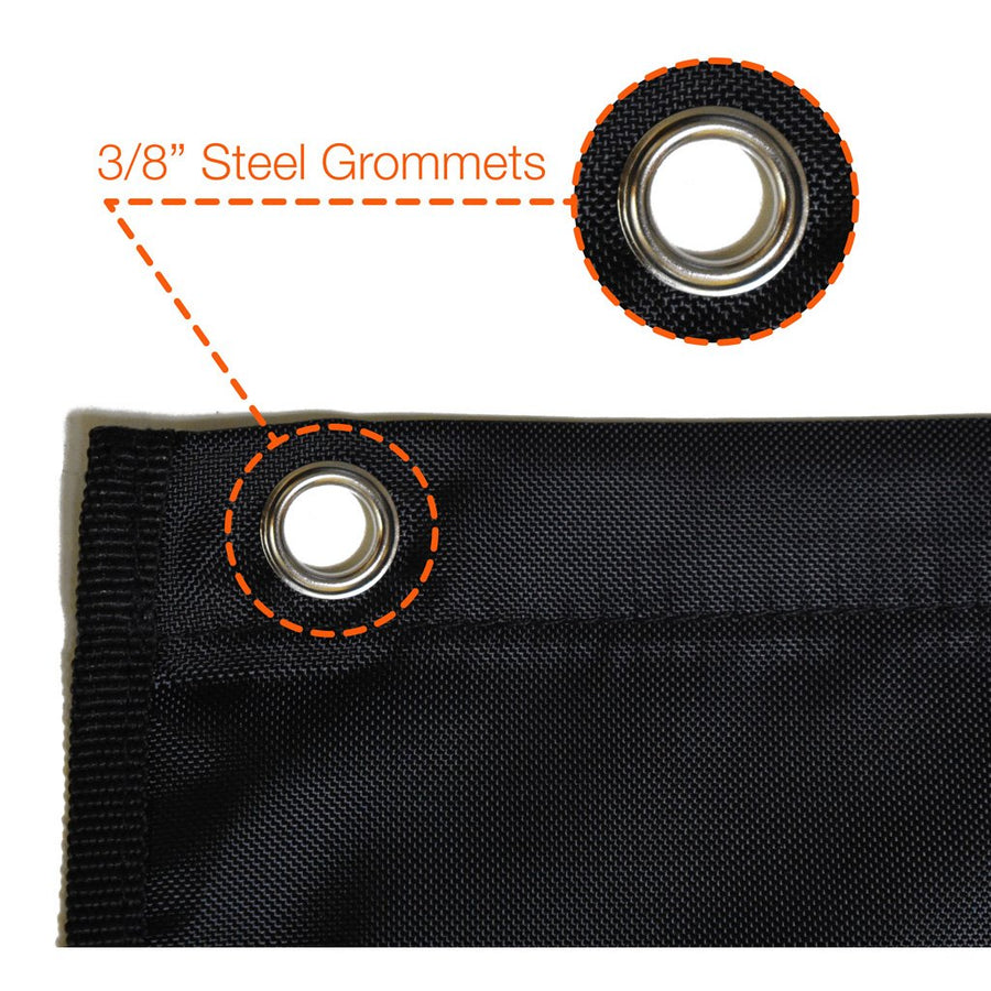 Grommet for 20 pocket chart black